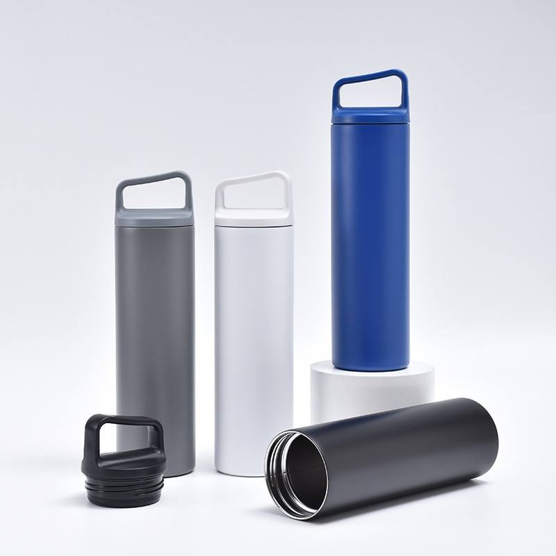 Sports Water Bottle Insulated - 20oz Insulated Water Bottle with Sloping