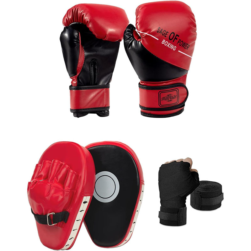 3-in-1 Boxing Gloves and Punch - огляд і ціна Boxing Glove Set