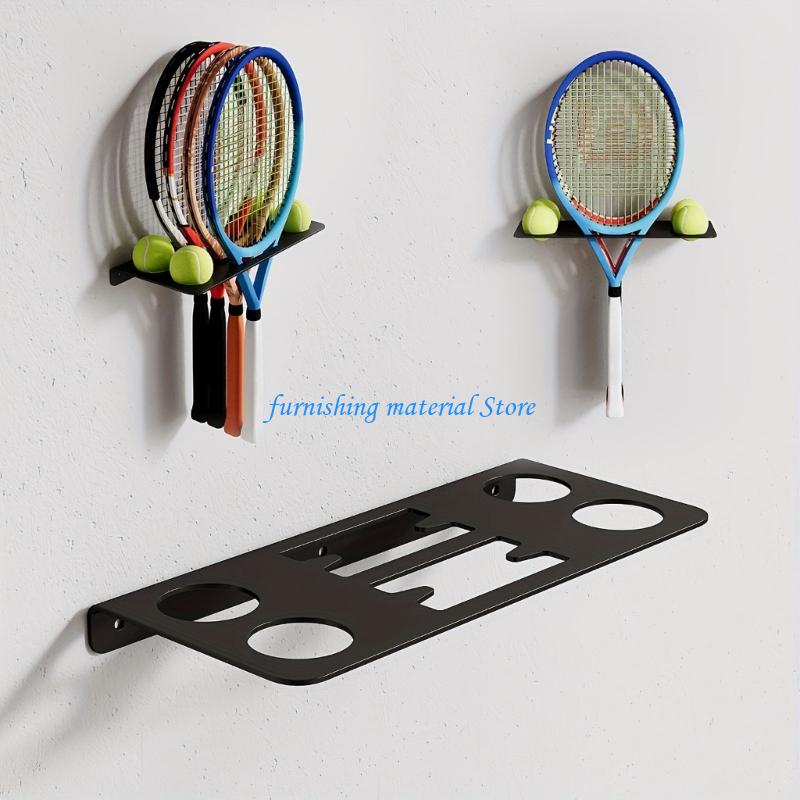 Y5GD Black Wall Mounted Tennis - огляд і ціна Sports Equipment Holder
