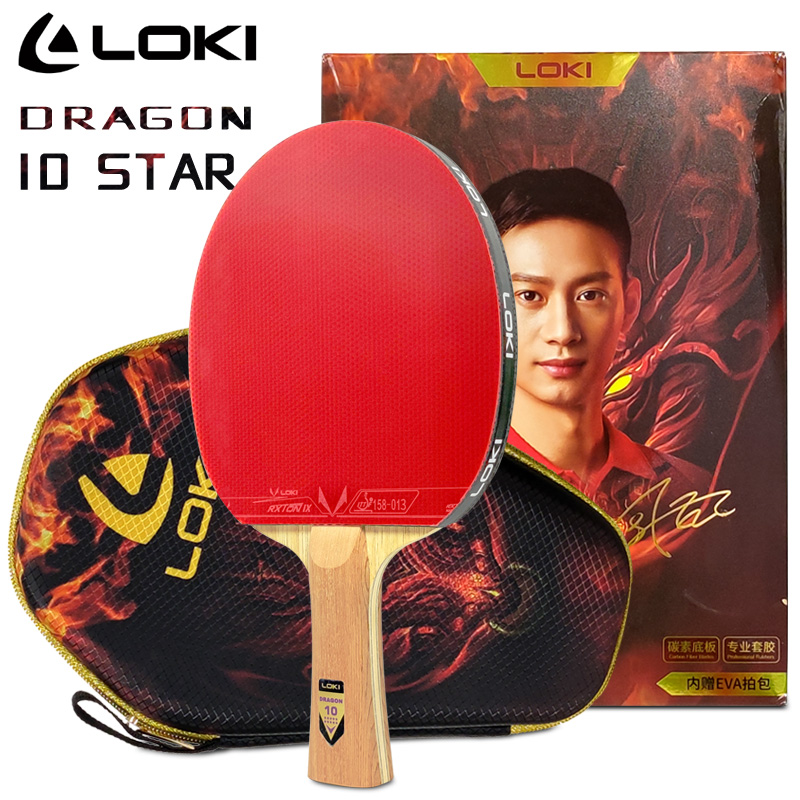 LOKI DRAGON 10 STAR Table Tenn - огляд і ціна Badminton Racket Carbon