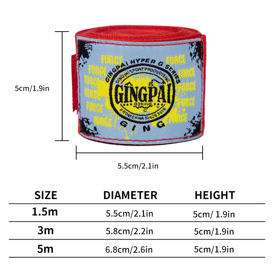 1 Pair 1.5/3/5M Cotton Boxing  - огляд і ціна Boxing Glove Set