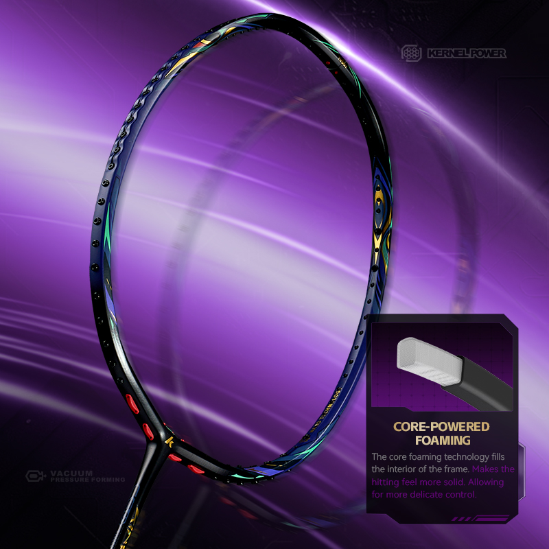 Kawasaki KING K9 4U Badminton  - огляд і ціна Badminton Racket Carbon