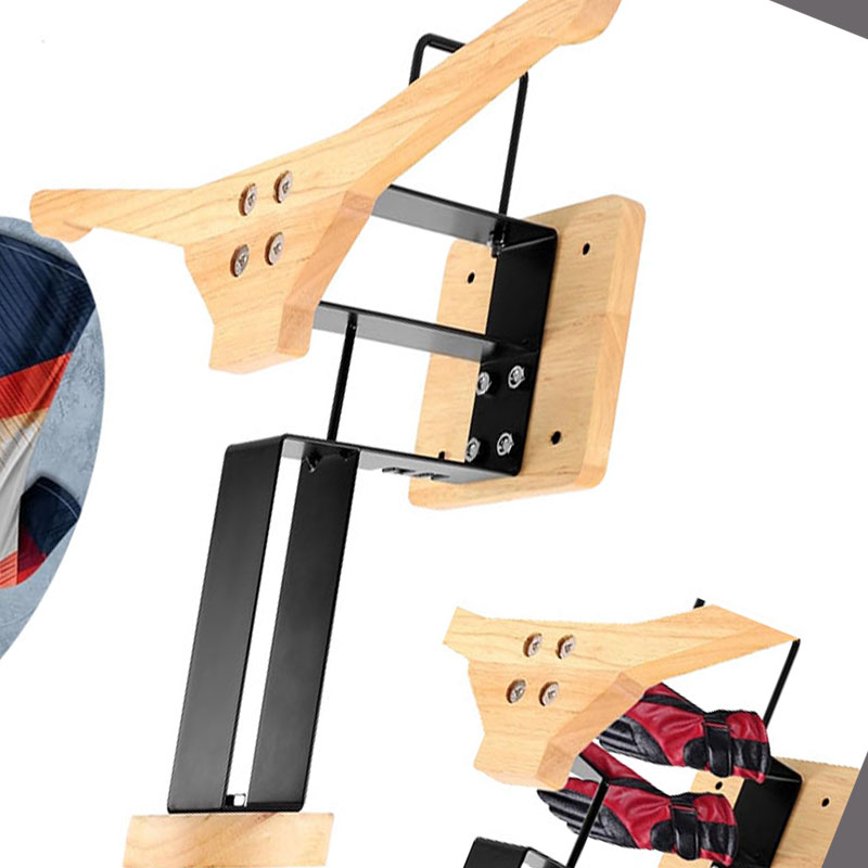 Wood Motorcycle Helmet Holder  - огляд і ціна Sports Equipment Holder