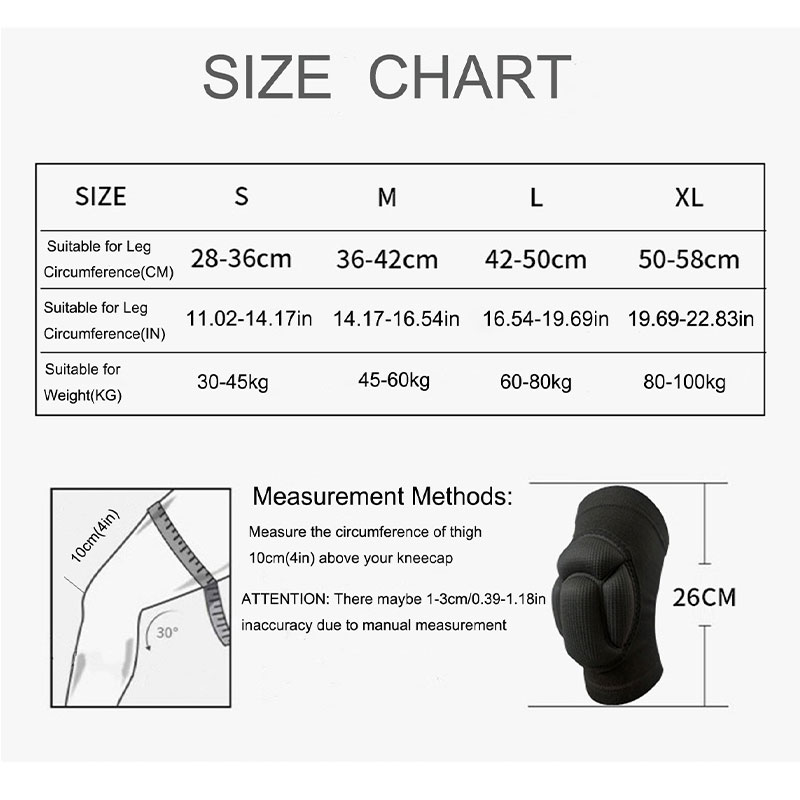 1 Pair/2Pcs Thickening Knee Pa - огляд і ціна Volleyball Knee Pad