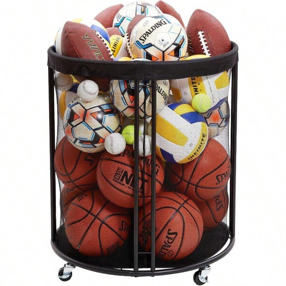 Heavy Duty Ball Storage Bin Ca - огляд і ціна Sports Equipment Holder