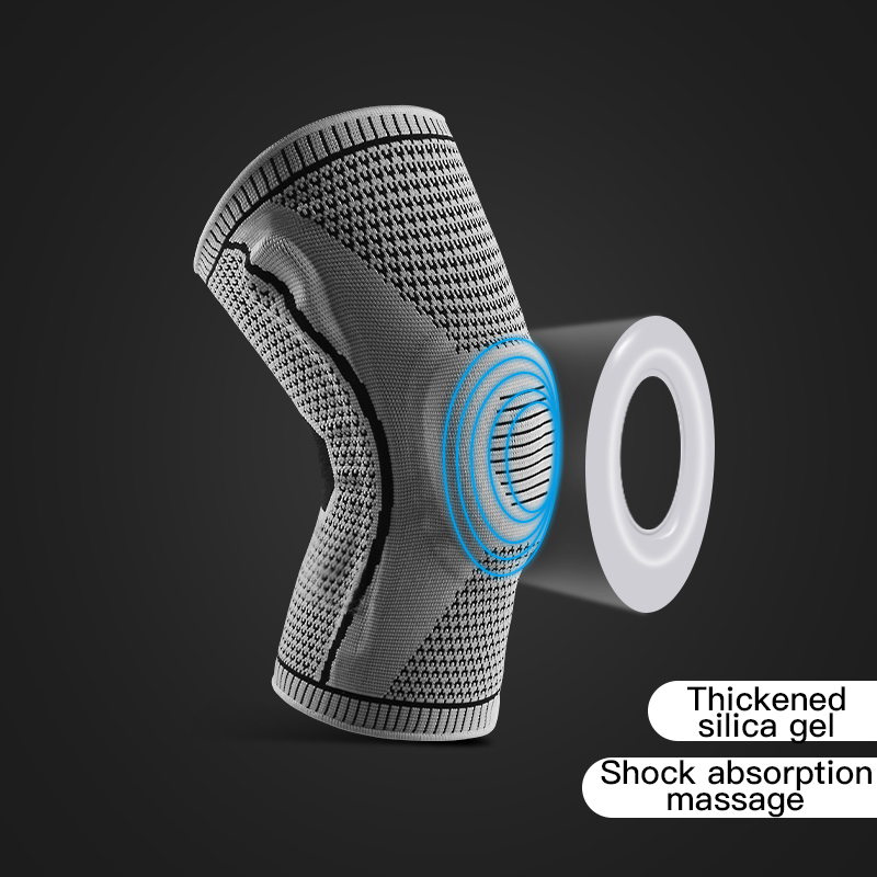  Elastic Silicone Knee Brace N - огляд і ціна Volleyball Knee Pad
