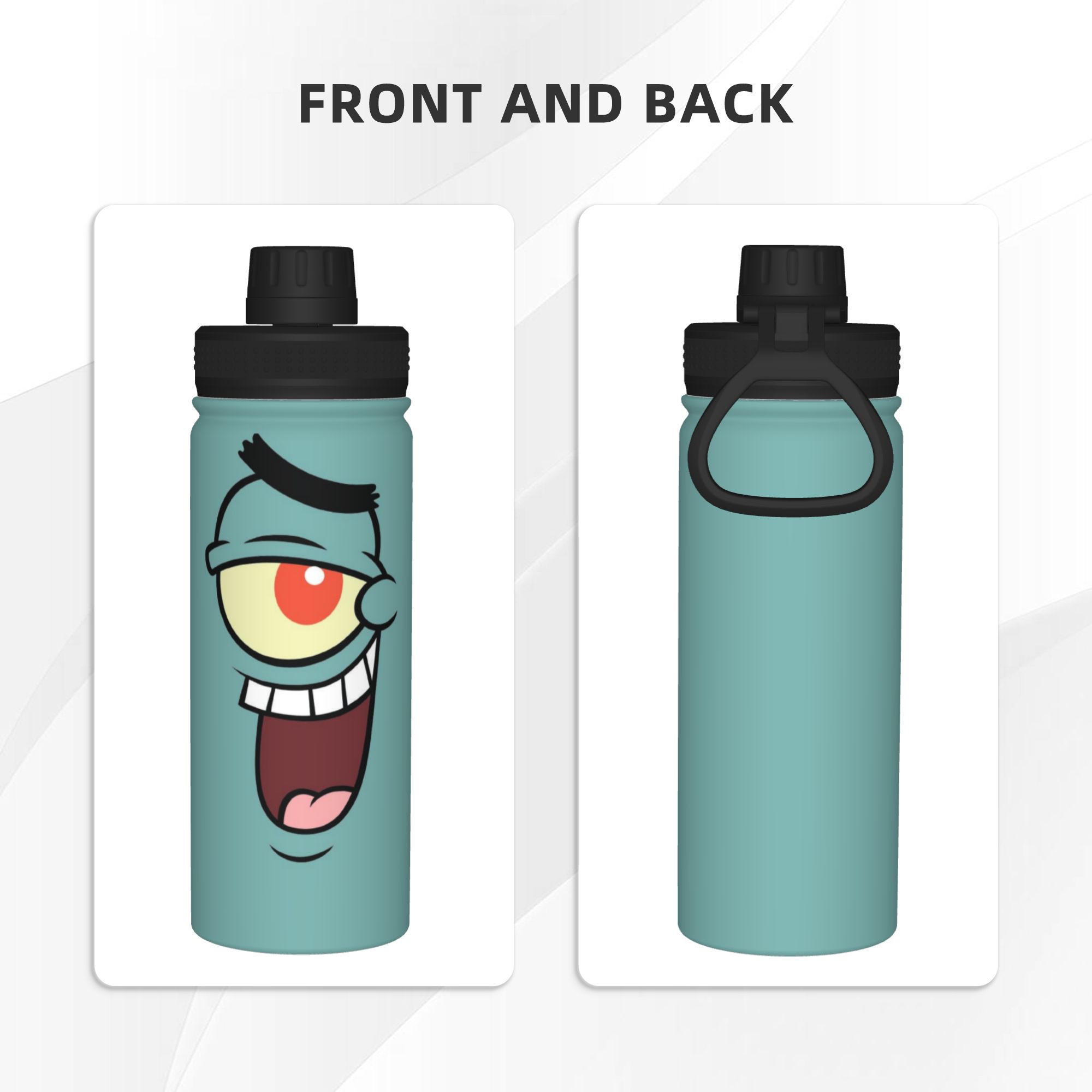 Spongebobs Cartoon 18OZ Sports - огляд і ціна Sports Water Bottle Insulated
