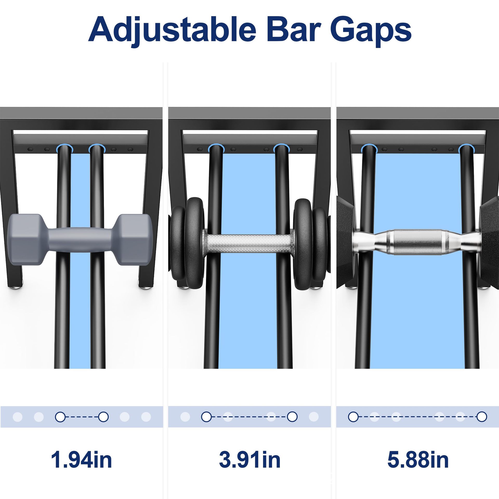 Adjustable Metal Dumbbell Rack - огляд і ціна Sports Equipment Holder