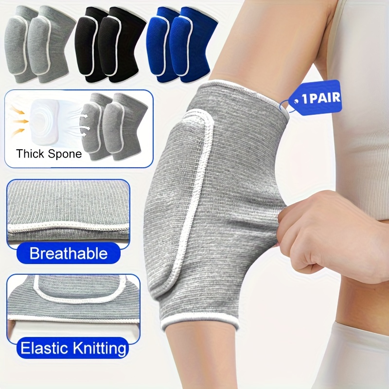 1pair Elastic Elbow Pads Thick - огляд і ціна Volleyball Knee Pad