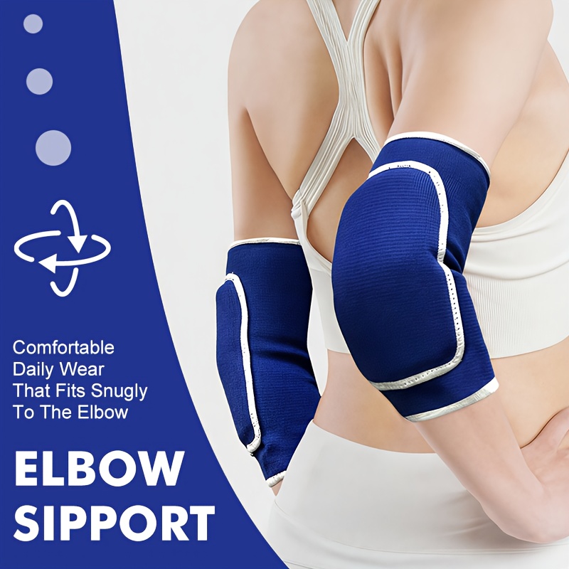 1pair Elastic Elbow Pads Thick - огляд і ціна Volleyball Knee Pad