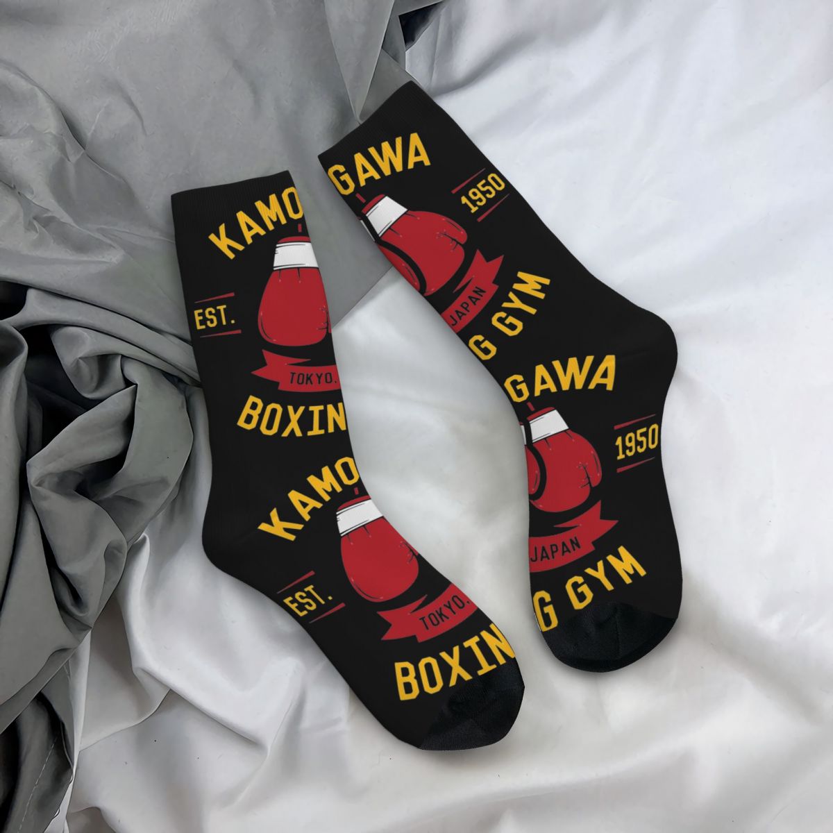 New Male Men Socks Casual Haji - огляд і ціна Boxing Glove Set