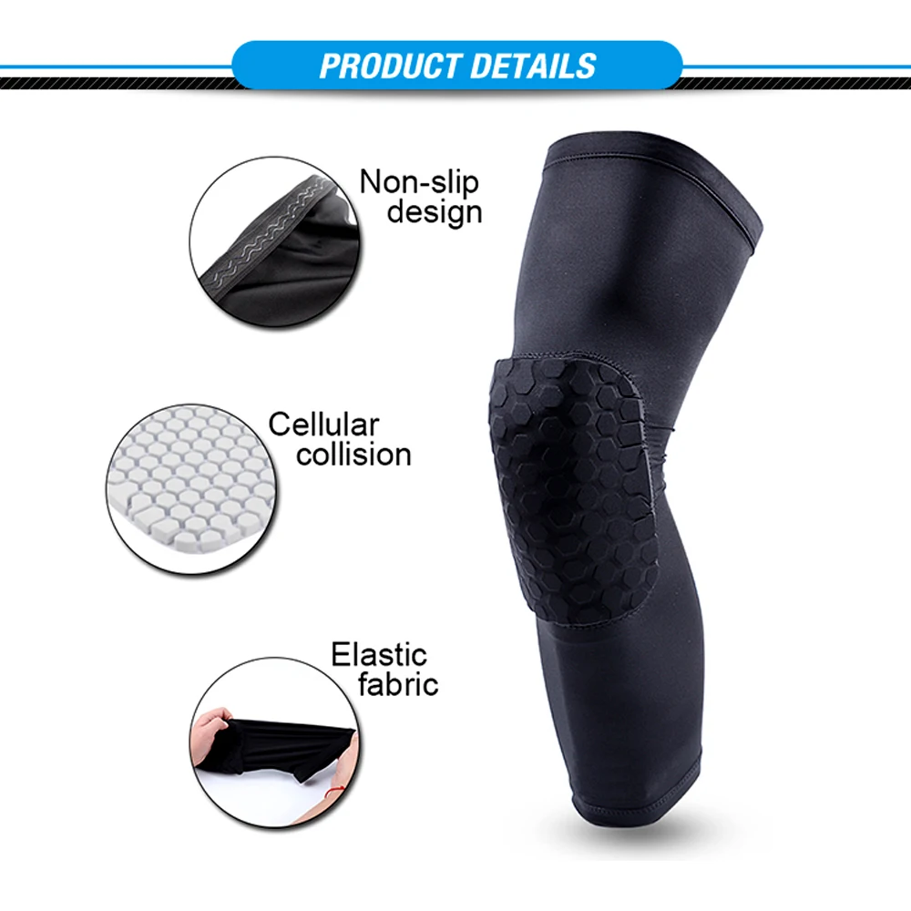 1Pcs/2Pcs Basketball Knee Pads - огляд і ціна Volleyball Knee Pad