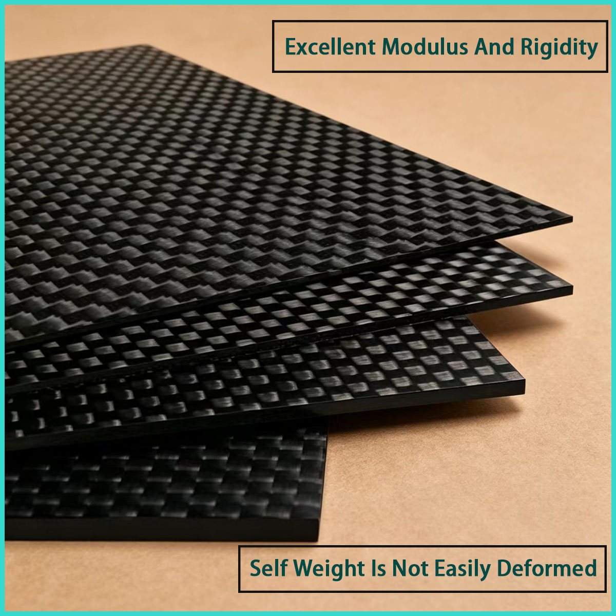 0.2mm-8mm thick 3K carbon fibe - огляд і ціна Sports Equipment Used