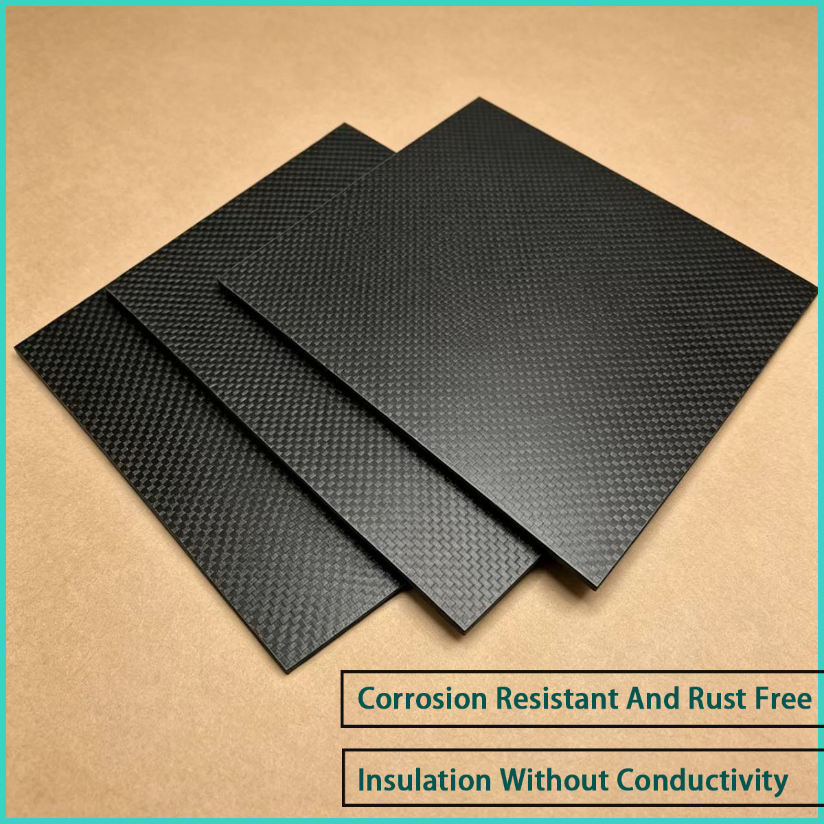 0.2mm-8mm thick 3K carbon fibe - огляд і ціна Sports Equipment Used