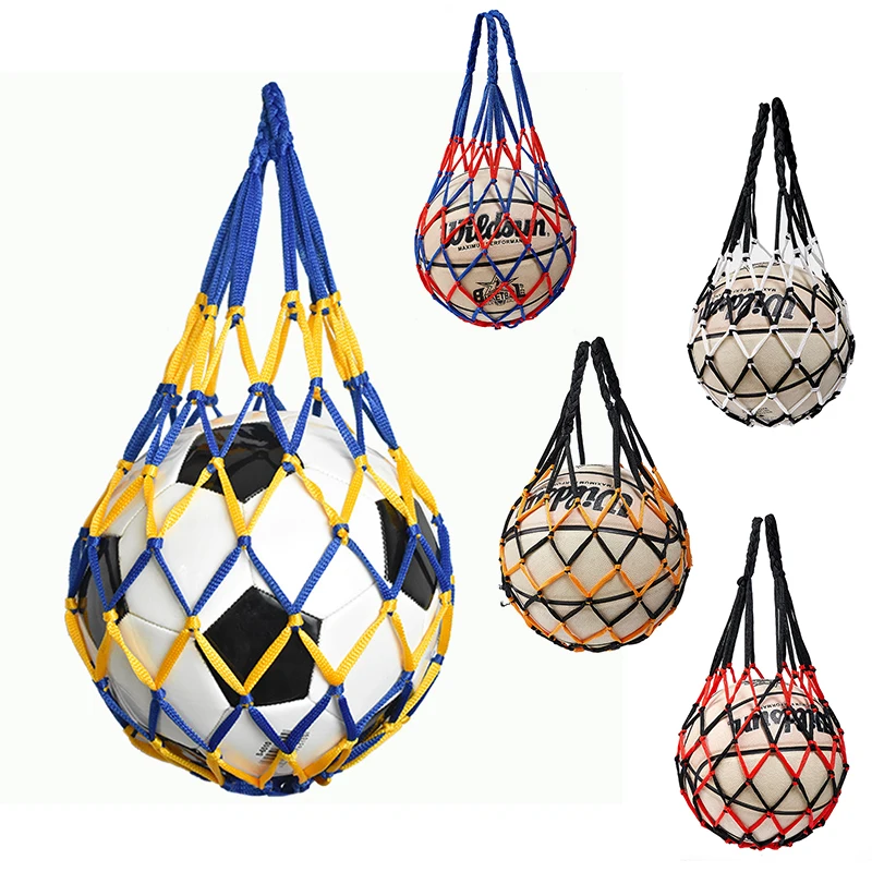 1PC Football Net Bag Nylon Bol - огляд і ціна Sports Equipment Outdoor Storage