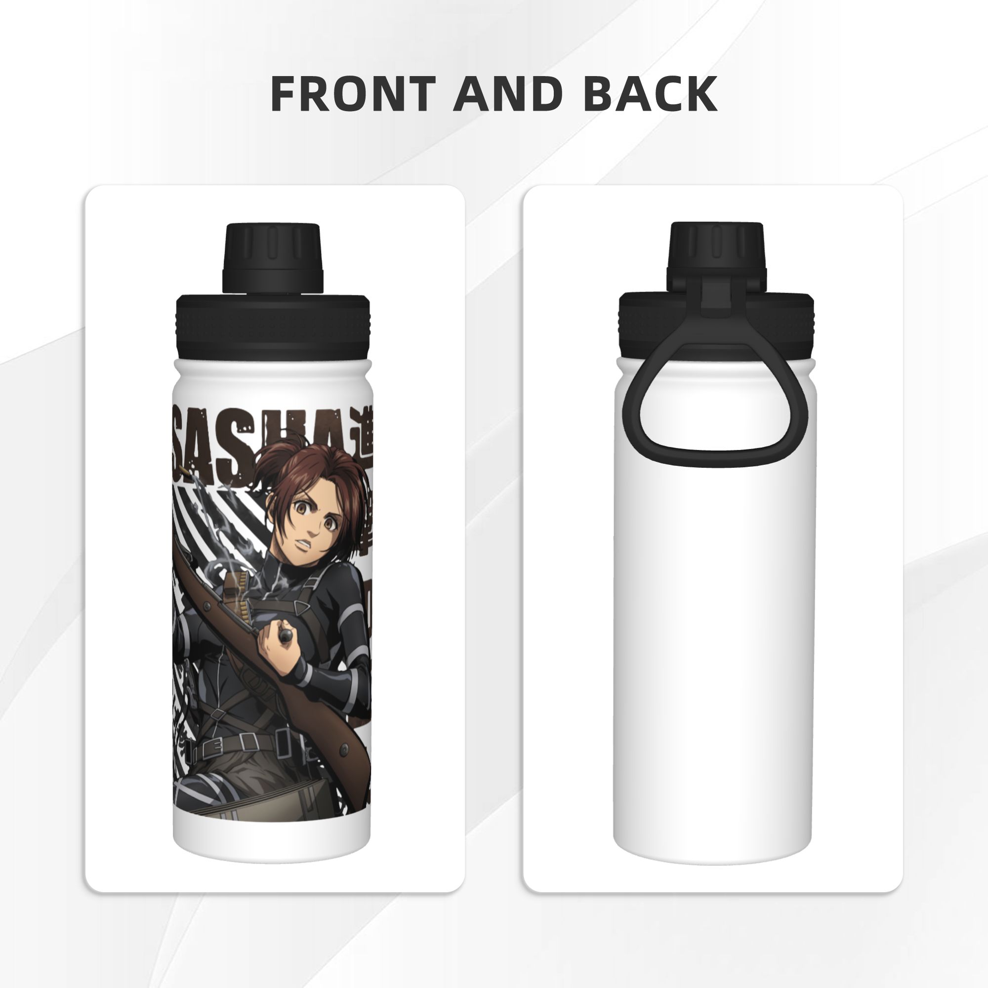 Attack on Titan 18OZ Sports In - огляд і ціна Sports Water Bottle Insulated