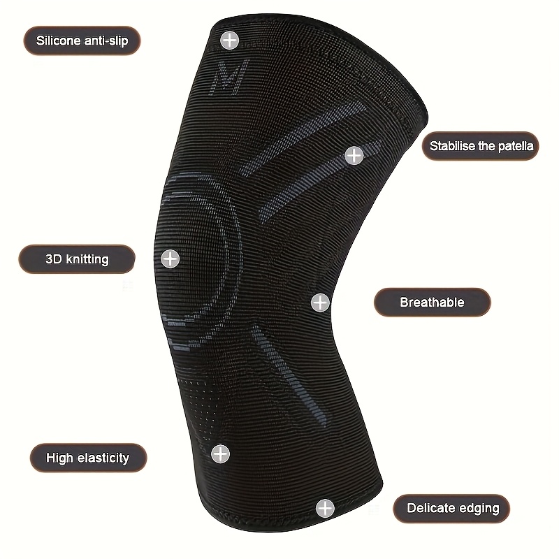 1Pc Compression Knee Support S - огляд і ціна Volleyball Knee Pad