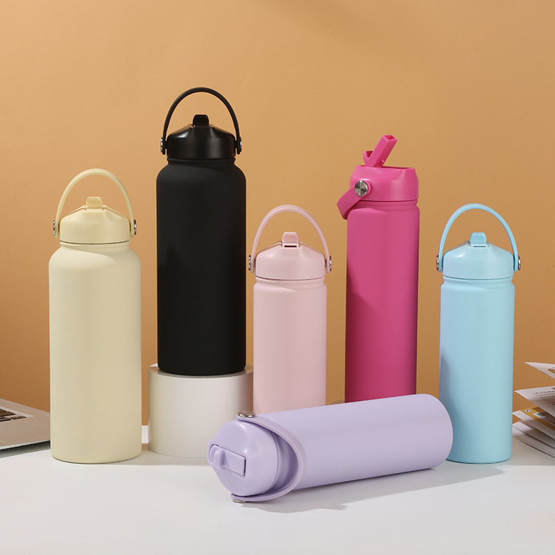 0.5-1L Stainless Steel Sports  - огляд і ціна Sports Water Bottle Insulated