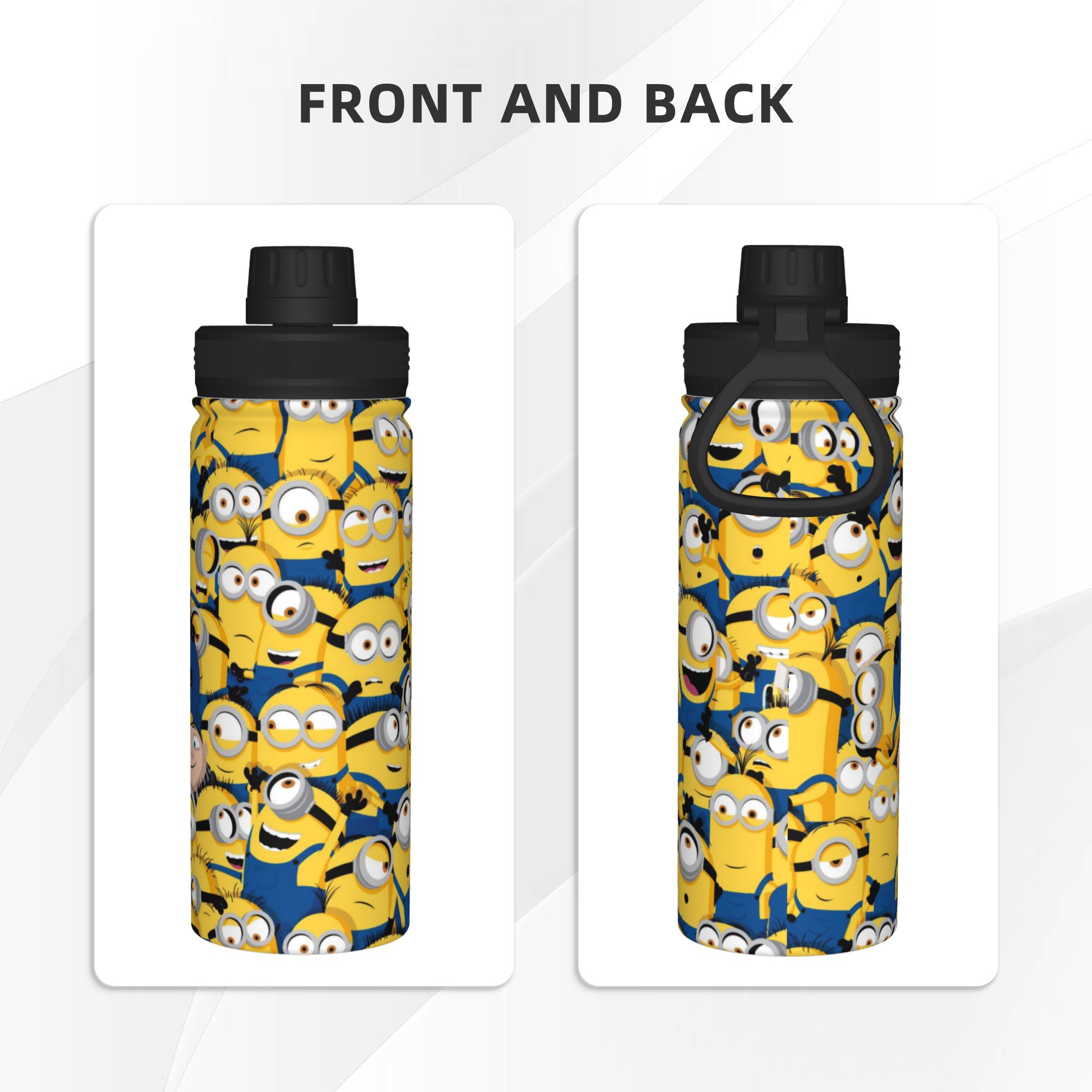 Cartoon M-Minions 18OZ Sports  - огляд і ціна Sports Water Bottle Insulated