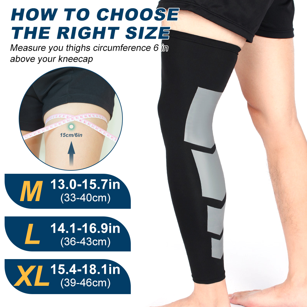 Leg Compression Sleeves, Full  - огляд і ціна Volleyball Knee Pad