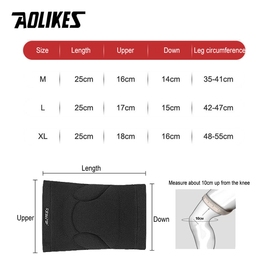 AOLIKES 1 Pair Sports Thickeni - огляд і ціна Volleyball Knee Pad