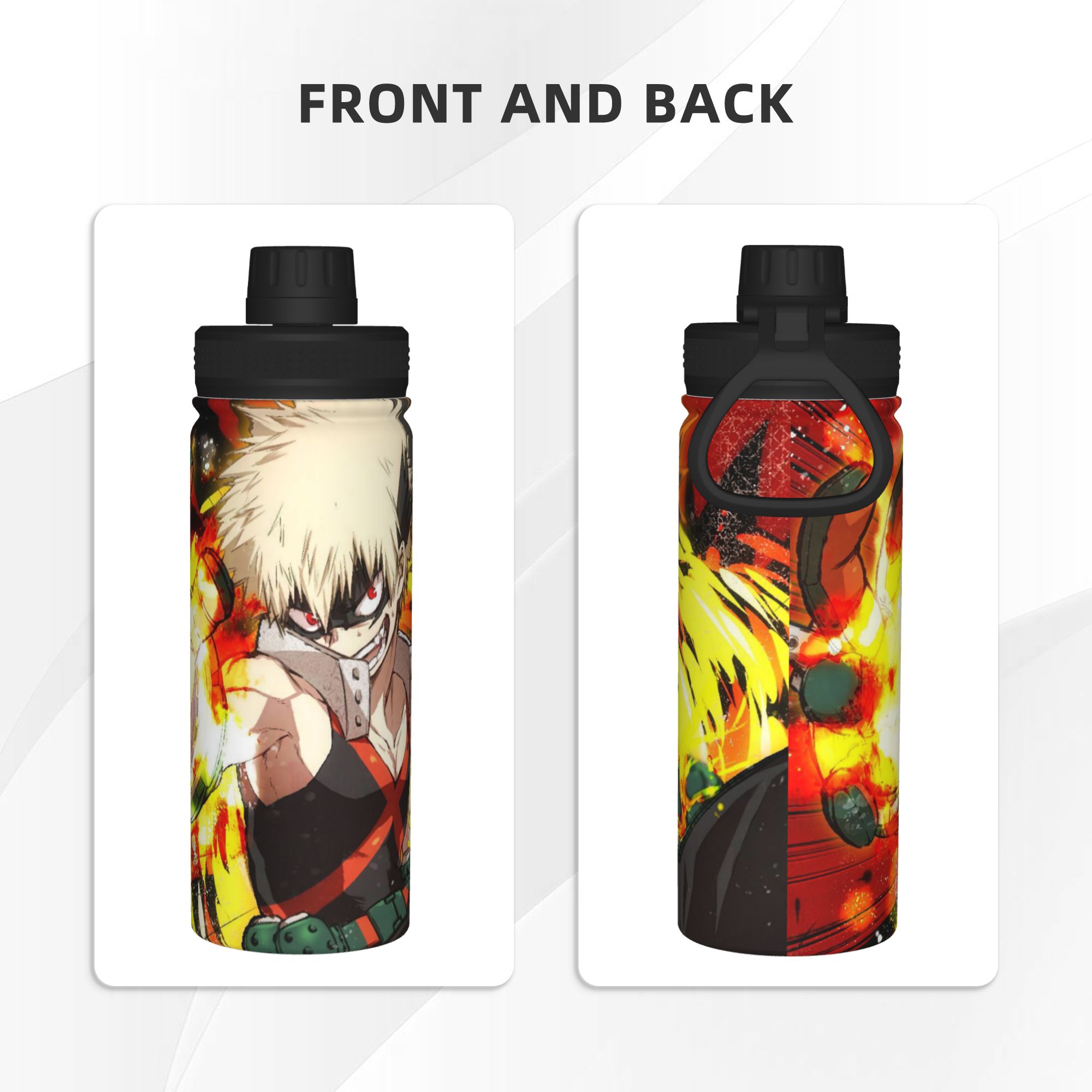 My Hero Academia Anime 18OZ Sp - огляд і ціна Sports Water Bottle Insulated