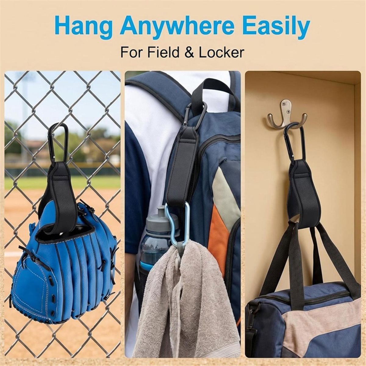 STOCK- 3 PCS Adjustable Baseba - огляд і ціна Sports Equipment Holder