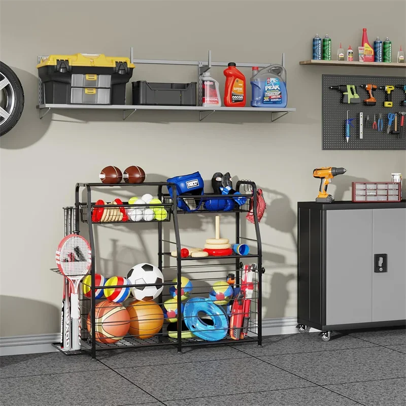 2026 Ball Storage Rack Garage  - огляд і ціна Sports Equipment Outdoor Storage