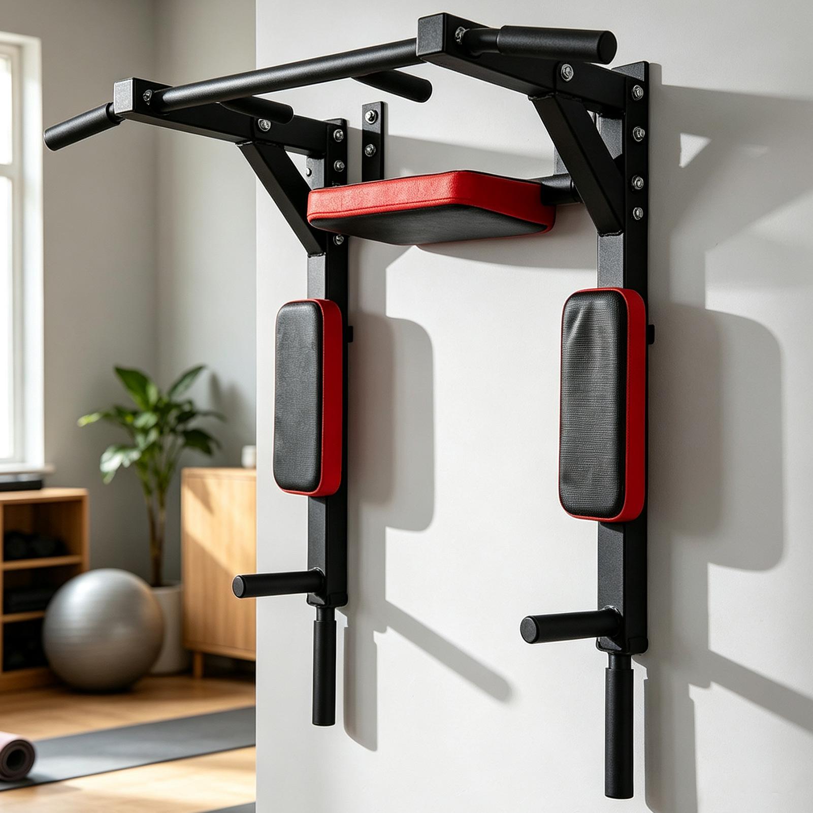 Wall-Mounted Pull-up Bar Fitne - огляд і ціна Sports Equipment For Home