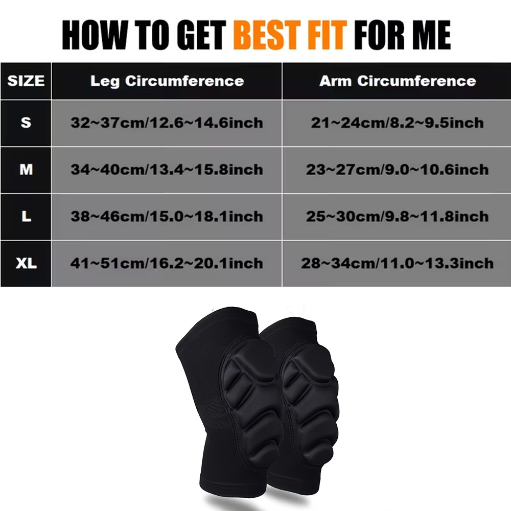 1 Pair Volleyball Elbow Pads & - огляд і ціна Volleyball Knee Pad